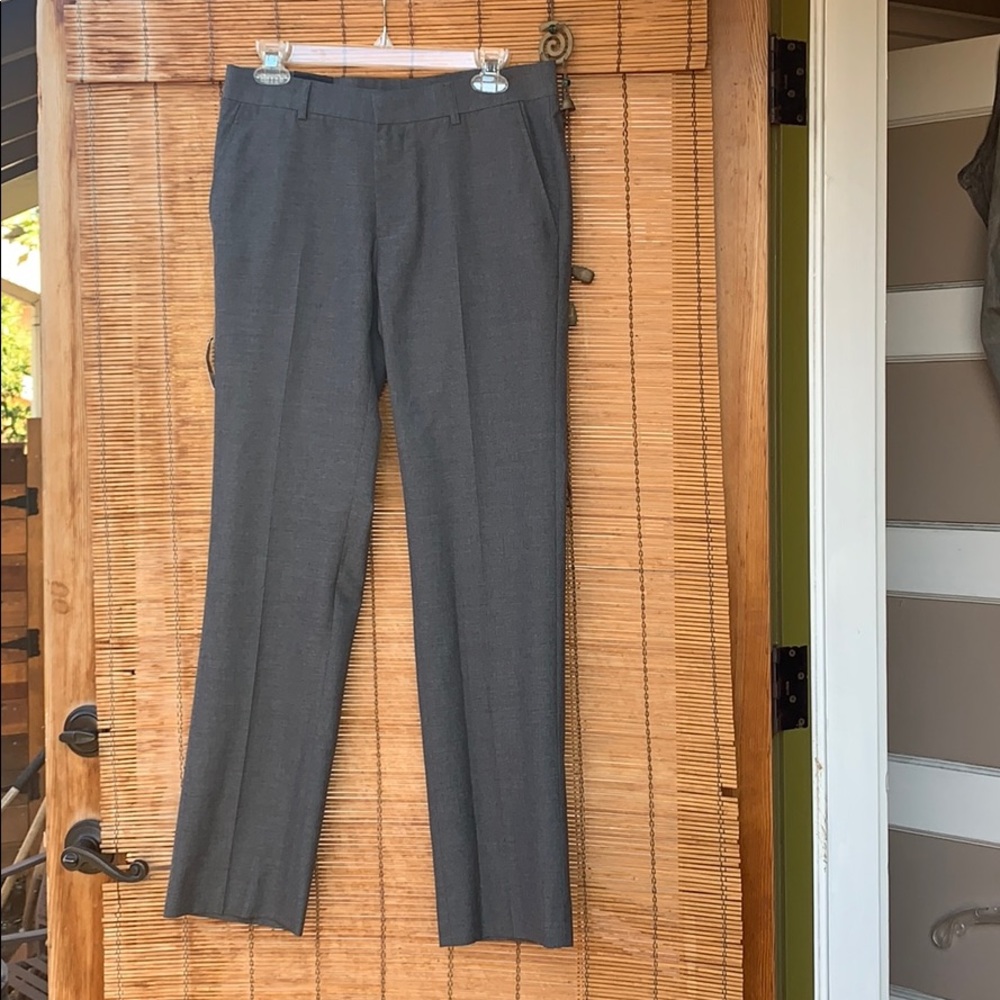 Topman Slim Fit gray slacks dress work suit pant